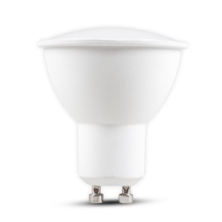 Bec LED spot cu dulie GU10 de 6W si lumina calda 3000K [0]