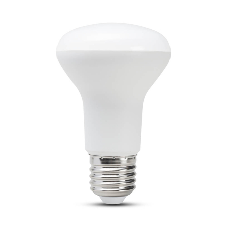 Bec LED - Bec LED spot R63 8W cu dulie E27 si lumina calda 3000K