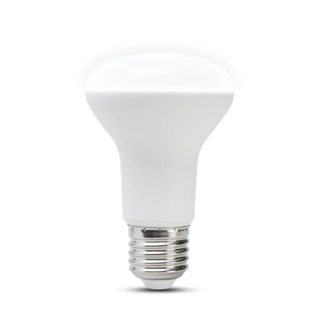 Bec LED - Bec LED spot R63 8W cu soclu E27 si lumina rece 6400K