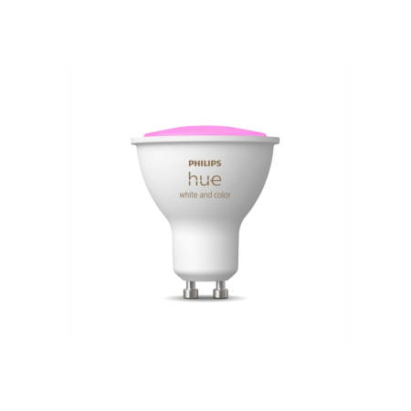 Spoturi - Bec LED spot smart GU10 cu lumina RGB si lumina alba reglabila