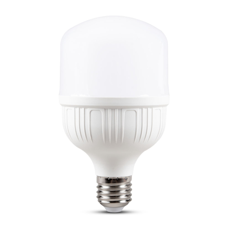 Bec LED - Bec LED tubular cu dulie E27 de 50 W si lumina rece 6500 K