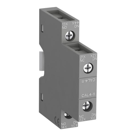 Protectie - Bloc contact auxiliar lateral cu 1 contact normal deschis si 1 contact normal inchis