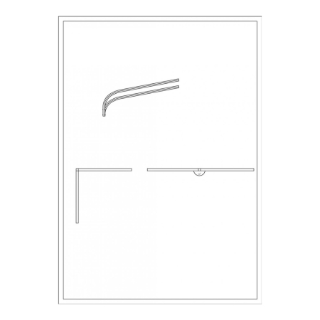 Stalpi de iluminat - Brat dublu curbat 180 grade 1 m pentru stalp de iluminat exterior