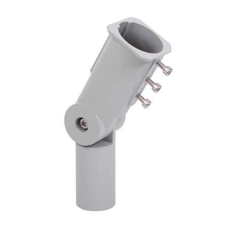 Brat reglabil gri pentru corp de iluminat stradal LED cu diametre de 60-68 mm [0]