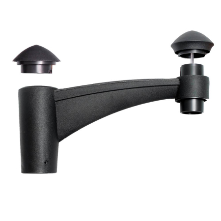 Brat simplu modern gri Midipilar 1L pentru stalp de iluminat exterior [0]
