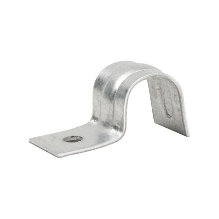 Trasee electrice - Brida metalica din otel galvanizat pentru fixarea cablurilor cu diametrul de 17 mm