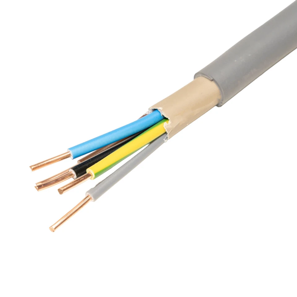 Cabluri cupru nearmat - Cablu CYY-F 4x10 mm² – Tambur – Cupru Flexibil, Energie și Distribuție | EnergoDepot