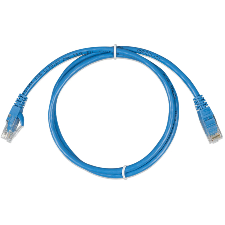 Invertoare - Cablu RJ45 UTP 5 m albastru cu mufe RJ45