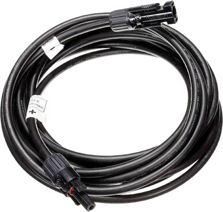 Invertoare - Cablu solar 1 m 6 mm2 cu conectori MC4 tata mama