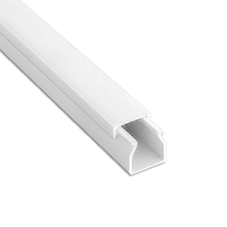 Canal cablu - Canal cablu PVC alb 100x60 mm pentru traseu electric aparent