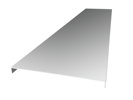 Trasee electrice - Capac metalic pentru jgheab de cabluri 100x15 mm