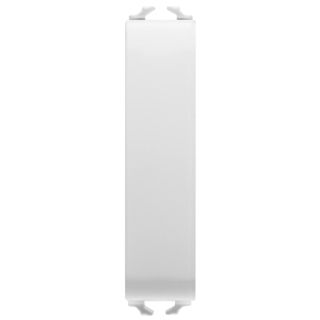 Modular - Capac orb alb lucios pentru pozitie de jumatate de modul in aparataj modular