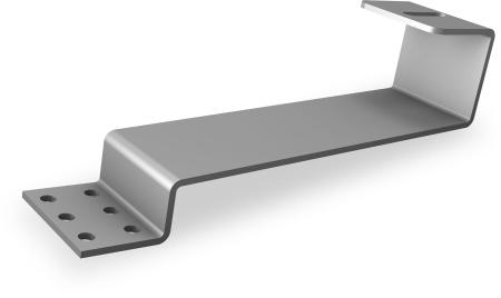 Structura - Carlig acoperis pentru tigla solzi SolidHook FLA H33 119 75x4