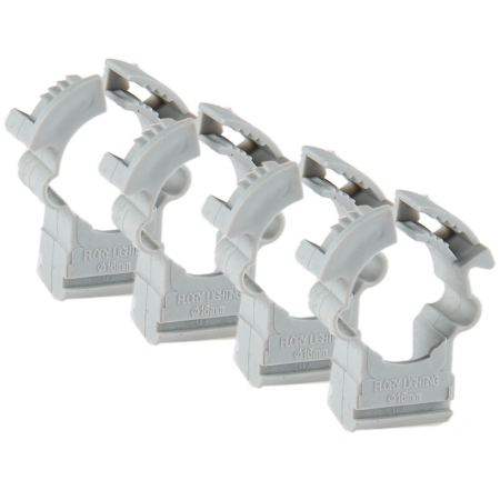Tup rigid PVC - Clema de fixare tip Omega pentru tub rigid PVC de 32 mm
