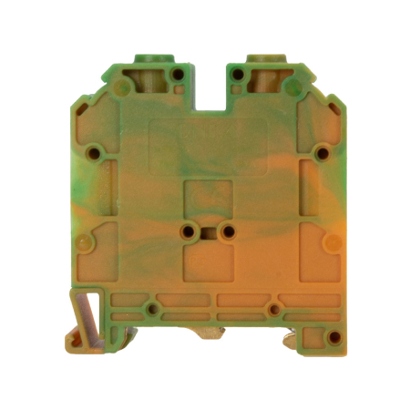 Accesorii - Clema de impamantare verde galben pentru sina DIN 35 mm2
