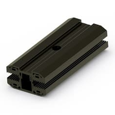 Structura - Clema mijloc pentru module laminate Click 5.0 neagra 100 mm