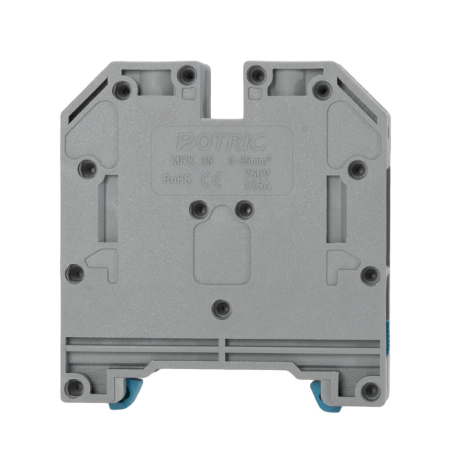 Cleme - Clema terminala gri pentru sina cu surub pentru conductori de 35 mm2