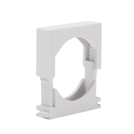 Trasee electrice - Clema sir cu apasare gri deschis pentru cabluri si tuburi cu diametrul 27 43 mm