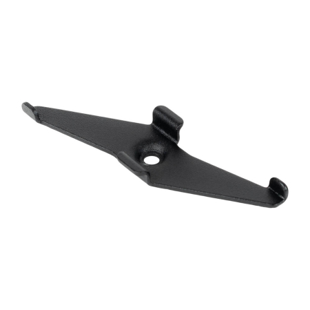 Clips negru din aluminiu pentru montaj aparent al sinei magnetice [0]