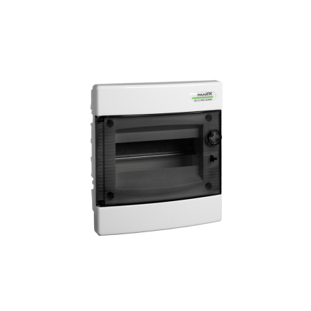 Trasee electrice - Cofret electric incastrat IP40 din plastic cu 8 module si usa transparenta