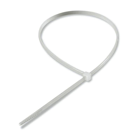 Trasee electrice - Colier autoblocant alb 4,5 x 360 mm pentru fixarea cablurilor