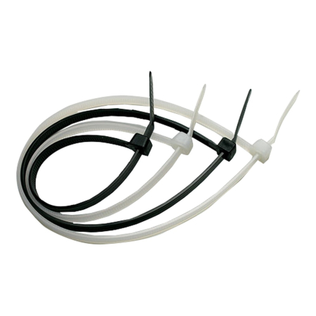 Trasee electrice - Set 100 coliere cablu negre 200 x 4,8 mm