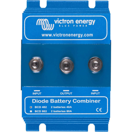 Invertoare - Combinator cu diode pentru doua baterii 40A