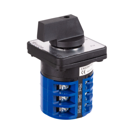 Protectie - Comutator cu came 32A cu 3 etaje si pozitii 1 0 2 pentru tablou electric
