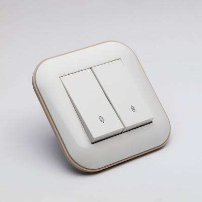 Aparataj - Comutator cap scara alb Kraft Loft pentru montaj incastrat