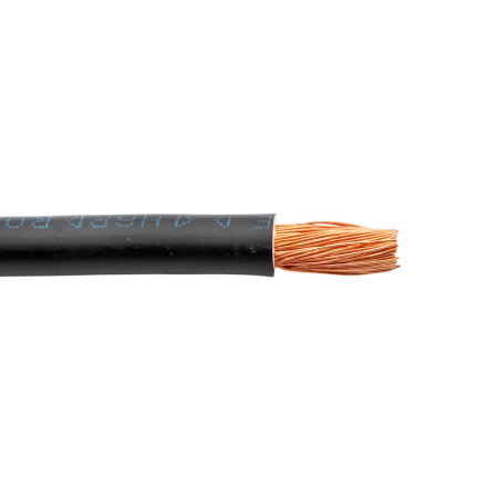 Cabluri - Conductor flexibil din cupru MYF 4 mm2 cu izolatie neagra pe mosor de 250 m