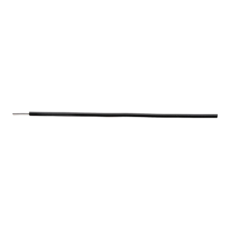 Conductori rigizi aluminiu - Conductor rigid din aluminiu AFY 2.5 mm2 cu izolatie PVC neagra in colac de 100 m