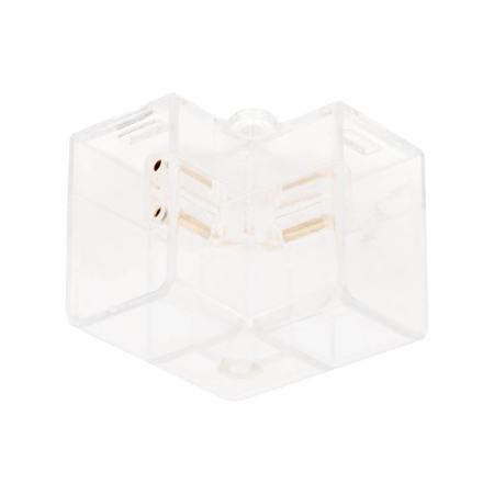 Conector la 90 grade pentru corp hexagonal HEXANET cu protectie IP40 [0]
