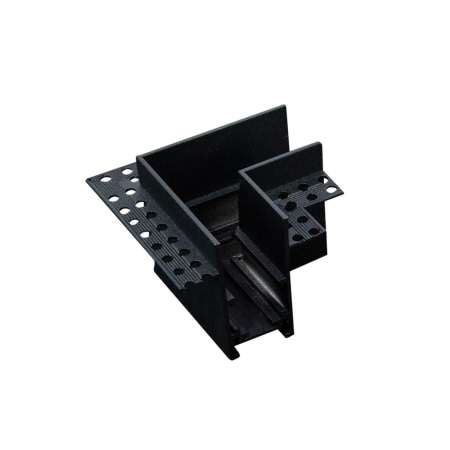 Sina magnetica - Conector de colt 90 grade pentru sina magnetica incastrata
