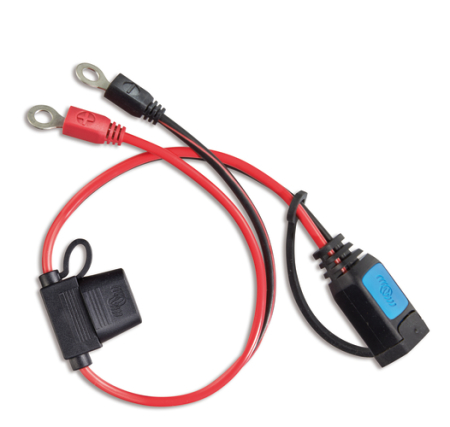 Invertoare - Conector cu ocheti M8 cu siguranta ATO 30A