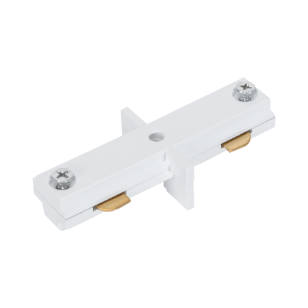 Conector I alb pentru imbinare liniara sina clasica de iluminat IP20 [0]