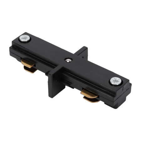 Surse de iluminat - Conector I negru pentru imbinare liniara sina clasica de iluminat IP20