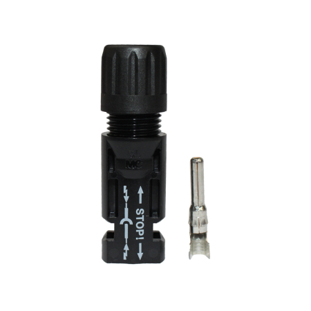 Mufe si conectori - Conector MC4 Staubli tata PV-KST4/6X-UR pentru cablu diametru 5,5-7,4 mm