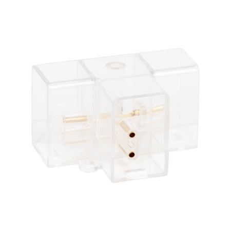 Surse de iluminat - Conector T pentru corpuri liniare hexagonale HEXANET cu protectie IP40