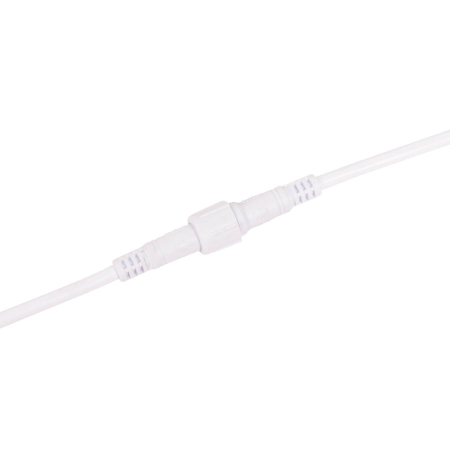 Banda LED - Conectori albi cu pini pentru banda LED 3528 si 5050 IP65