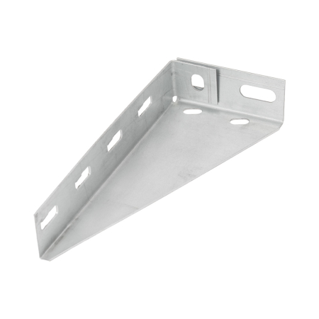 Jgheab metalic perforat - Consola pregalvanizata pentru montaj pe perete jgheab sarma 200 mm lungime 230 mm