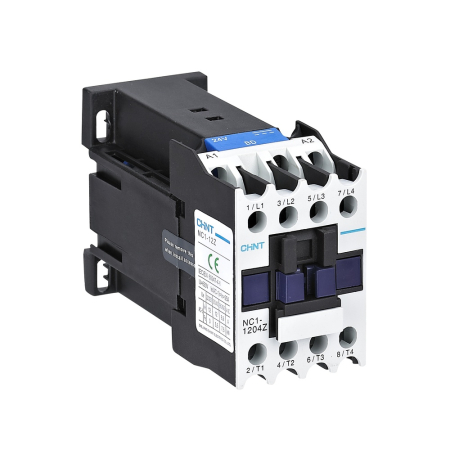 Contactor industrial - Contactor industrial tripolar 12A cu bobina 230V AC si contact auxiliar normal deschis