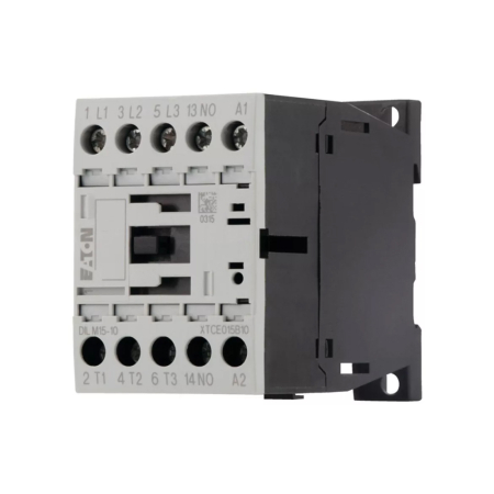 Protectie - Contactor industrial tripolar 15A cu bobina 24V AC 50Hz si contact auxiliar normal deschis