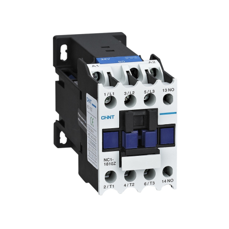 Contactor industrial - Contactor industrial tripolar 18 A cu bobina 230 V AC si contact auxiliar normal deschis
