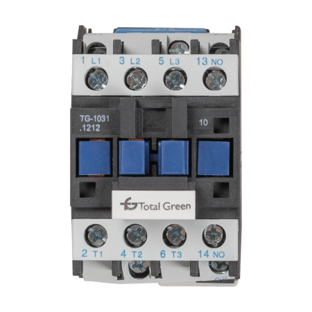 Protectie - Contactor industrial cu 3 poli si 1 contact normal deschis de 12A