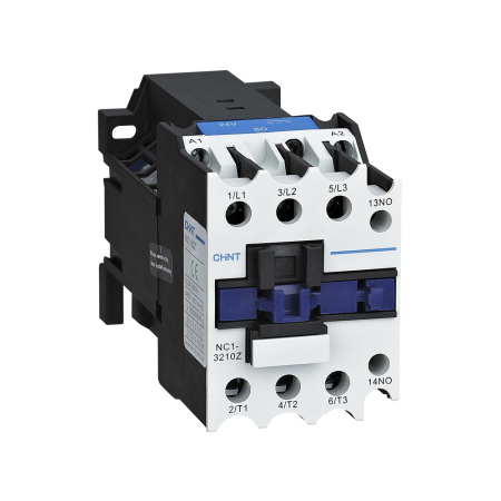 Contactor industrial - Contactor industrial cu 3 poli, 32A, bobina 230V AC si contact auxiliar 1NO