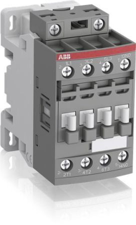 Contactor industrial - Contactor industrial tripolar cu bobina 100 250 V AC DC si contact auxiliar normal deschis