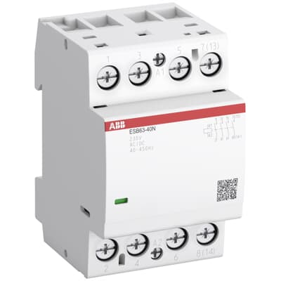 Contactor modular 63 A cu 4 contacte normal deschise si bobina 230 V [0]