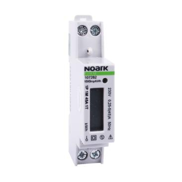 Organizare Santier - Contor de Energie Noark Ex9EM 1P 1M 32A 1T – Măsurare Monofazată Precise