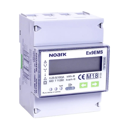 Protectie - Contor electronic trifazat cu masurare prin transformator de curent comunicatie M Bus si doua tarife