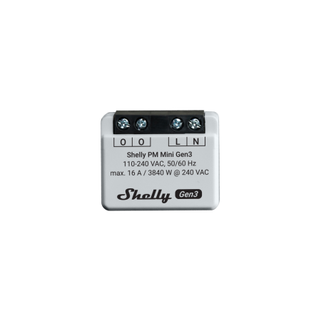 Smart SHELLY - Contor energie WiFi Shelly PM Mini Gen3